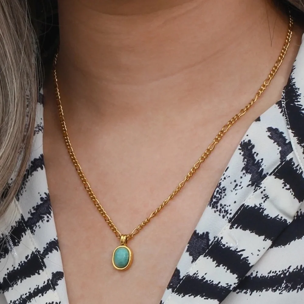 NEW 18K GOLD CHAIN NECKLACE, NICE NECKLACE, CUTE NECKLACE - Picture 3 of 6